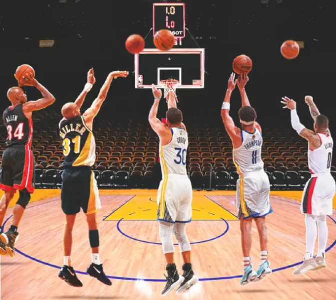 双方球队拼尽全力，篮球比赛分出胜负