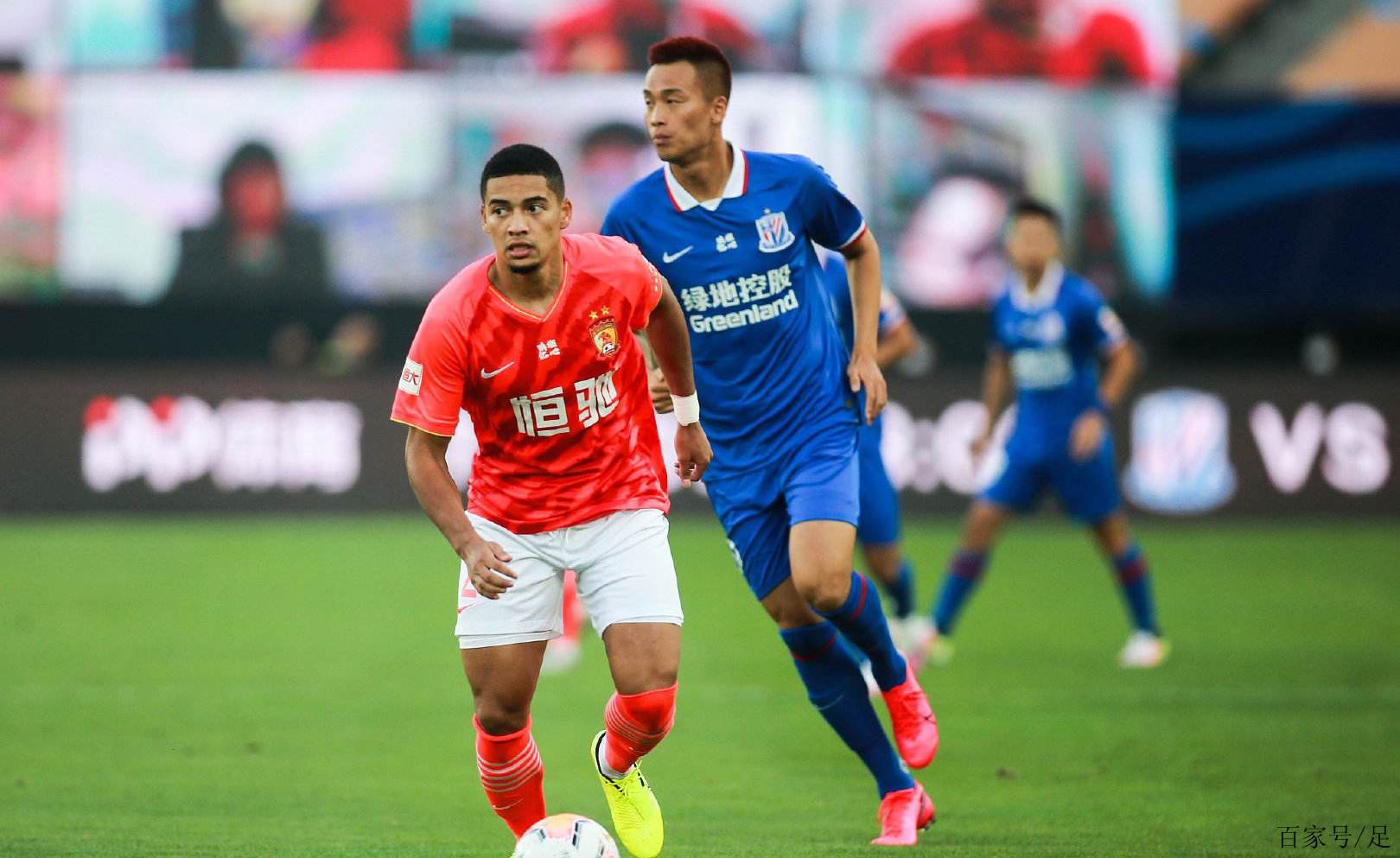 广州恒大战上海申花，双方火拼在即