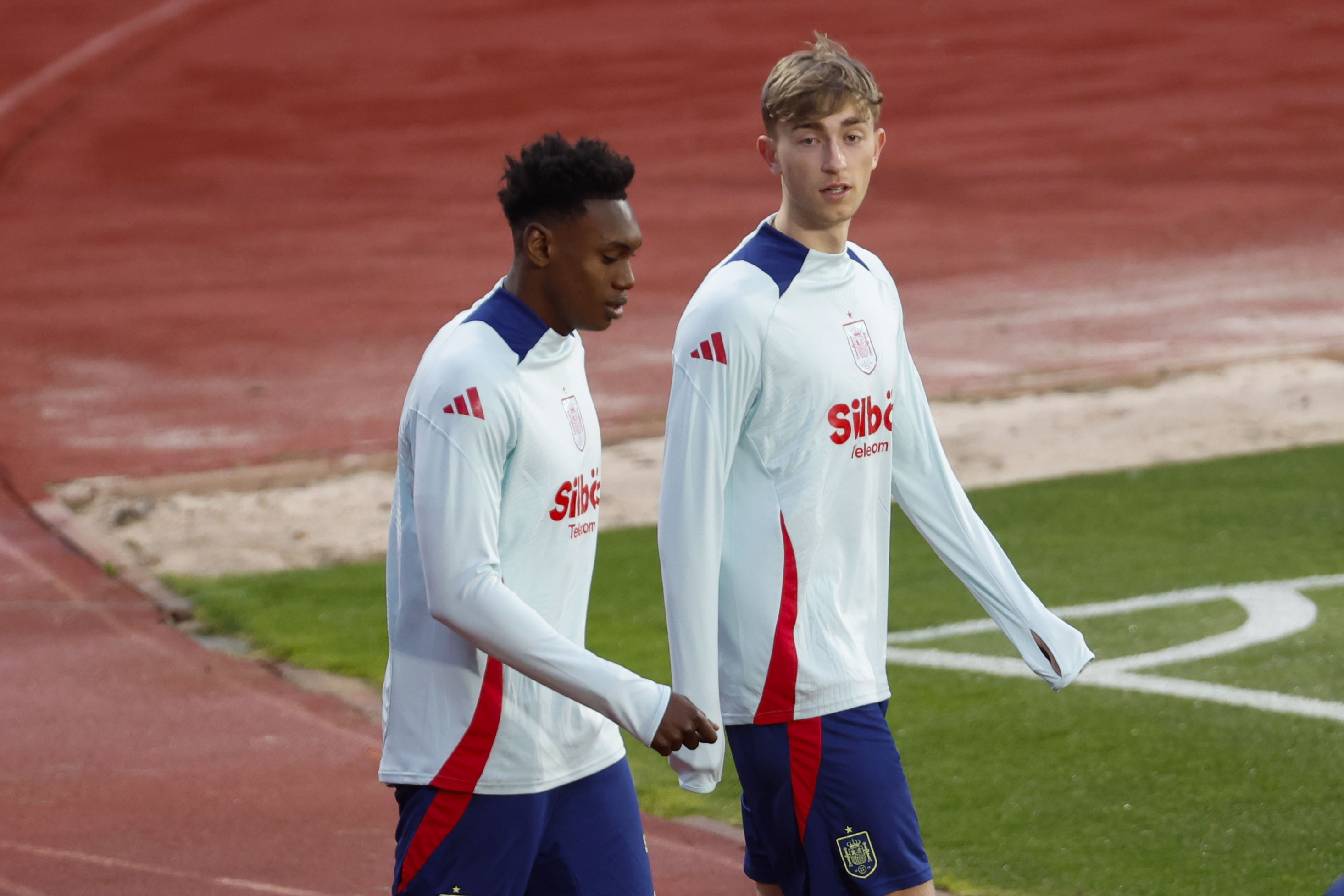 欧预赛：西班牙准备迎战瑞典