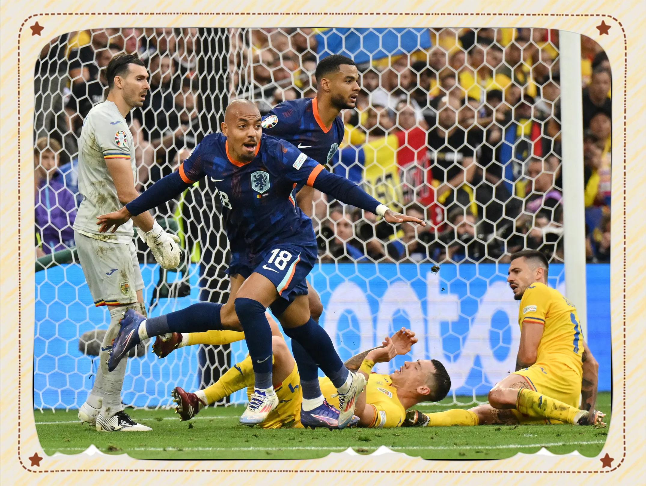 荷兰以-的比分战胜北爱尔兰在欧预赛比赛中 荷兰以-的比分战胜北爱尔兰在欧预赛比赛中