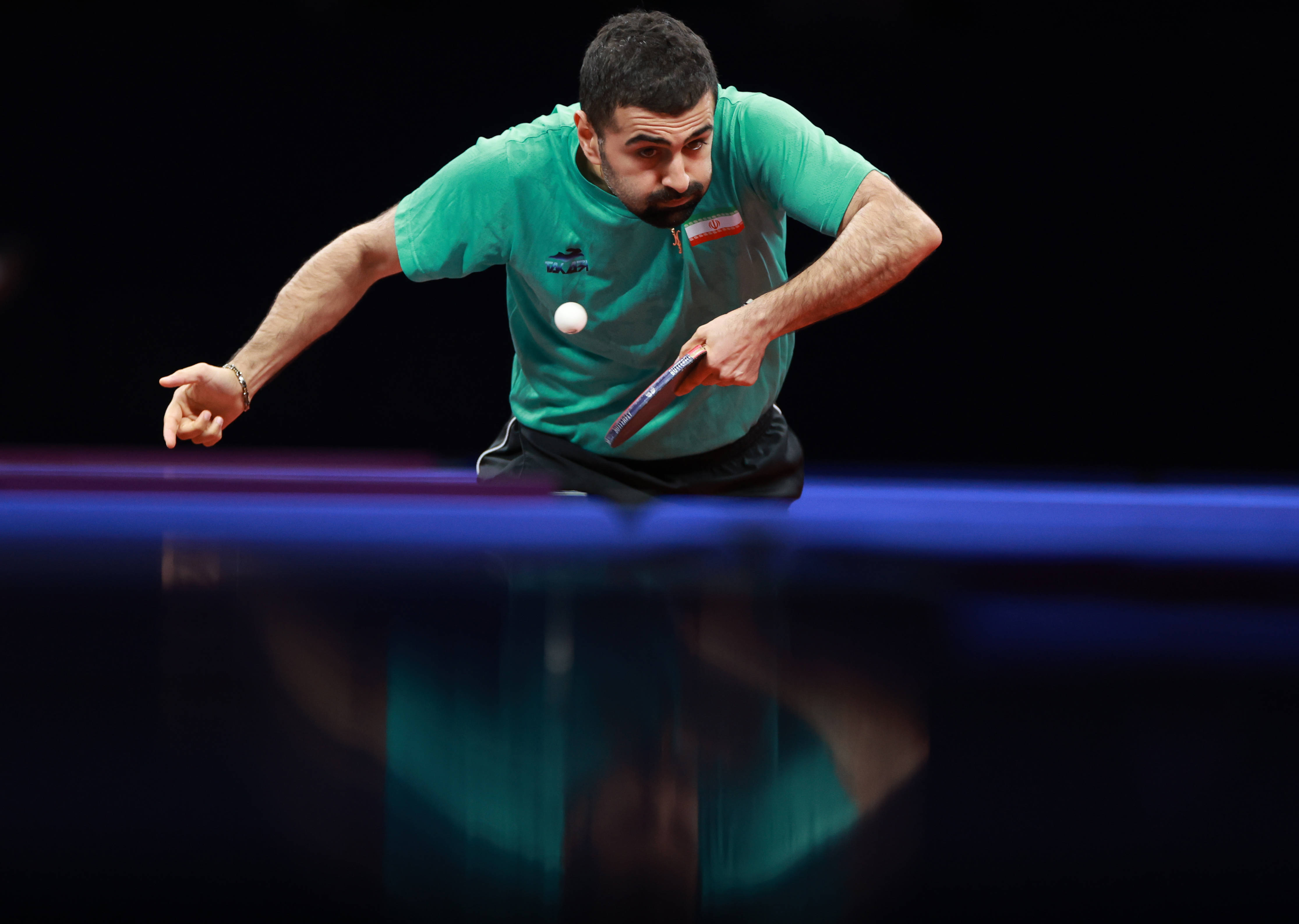 巴基斯坦射乒乓球球手实力雄厚，击败对手